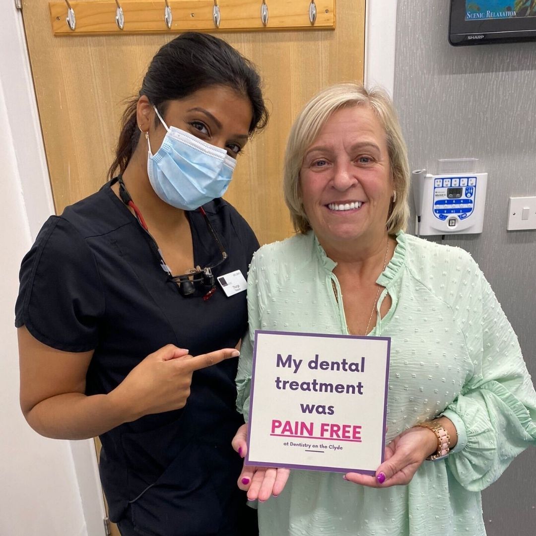 Pain free dental implants