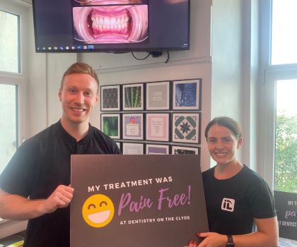 Pain free dentist Gourock