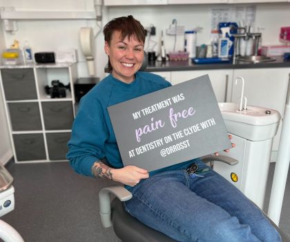 Pain free dentist Gourock